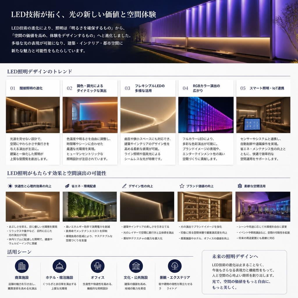 4. 最新の照明デザイン技術