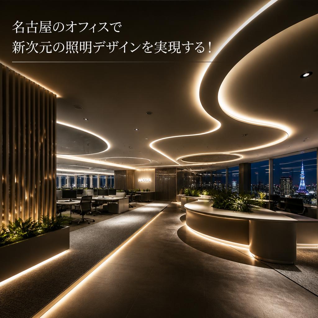 名古屋のオフィスで新次元の照明デザインを実現する！