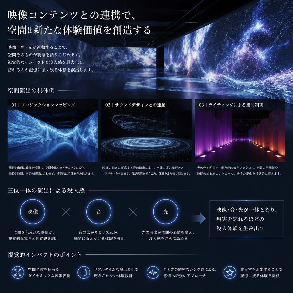 4. 映像演出で情緒を加える