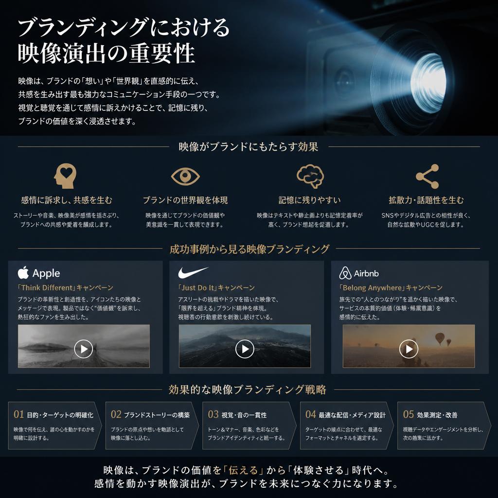 4. ブランド戦略と映像演出の関係