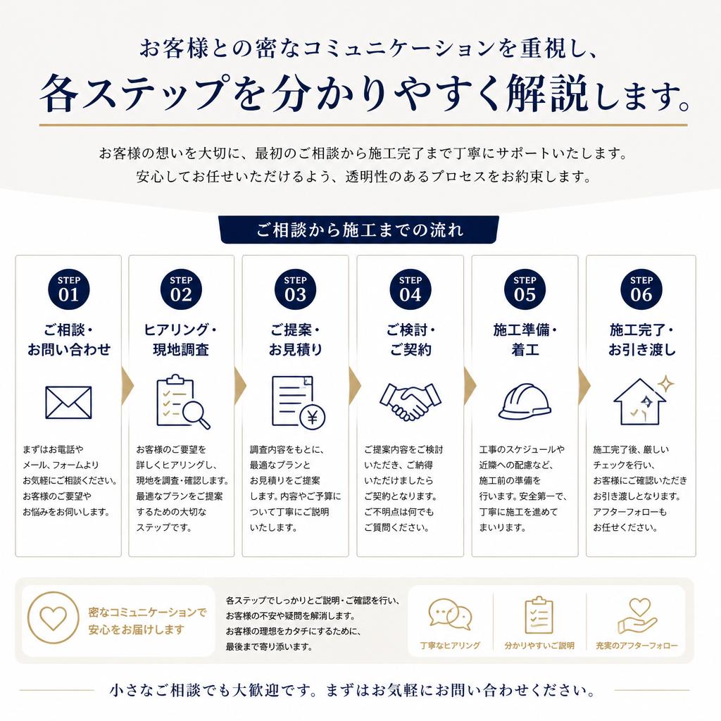 4. 施工フロー