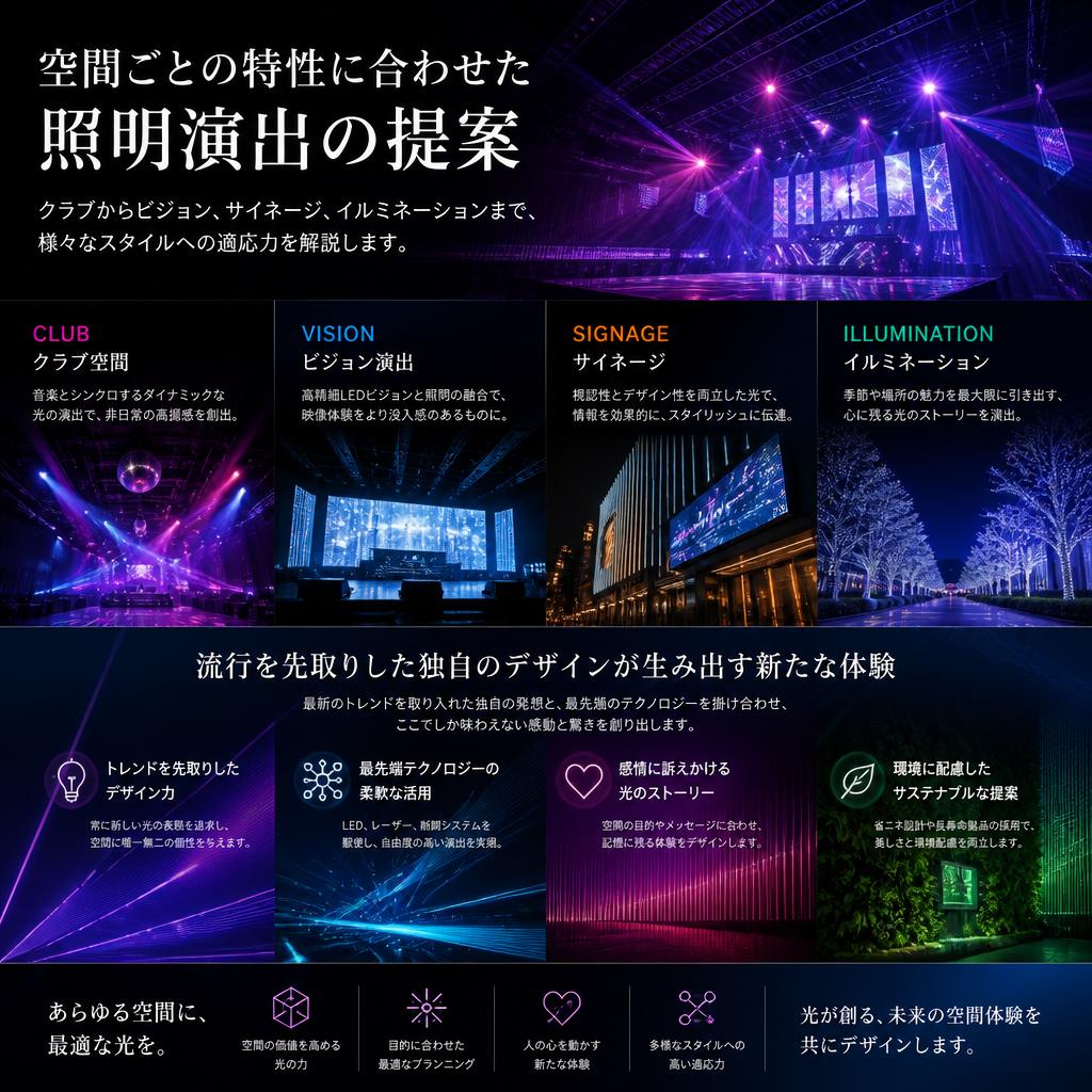 演出効果の段階