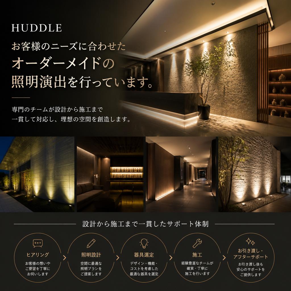 3. オーダーメイドの照明演出
