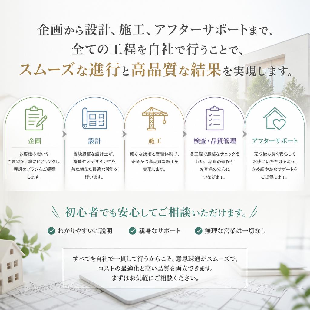 ワンストップサービスのご提供