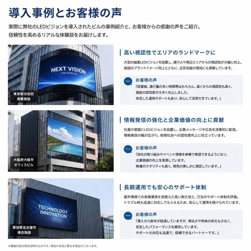 導入実績とお客様の声