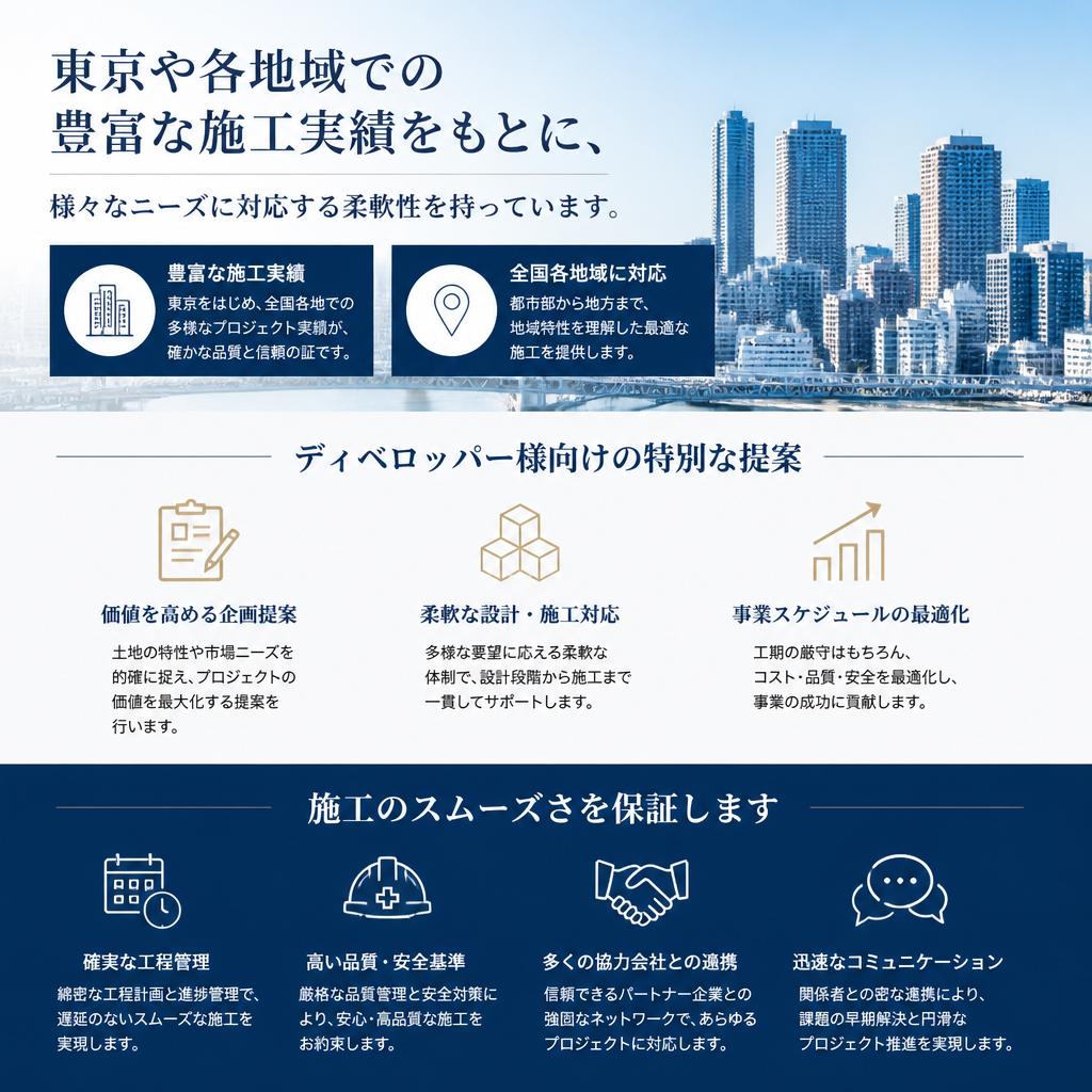 豊富な施工実績