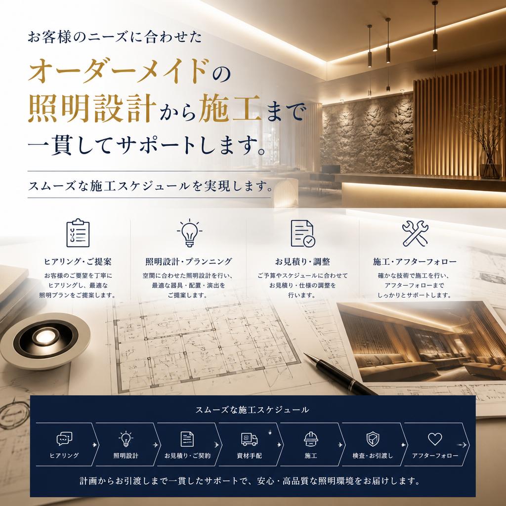 5. 照明設計のプロセス