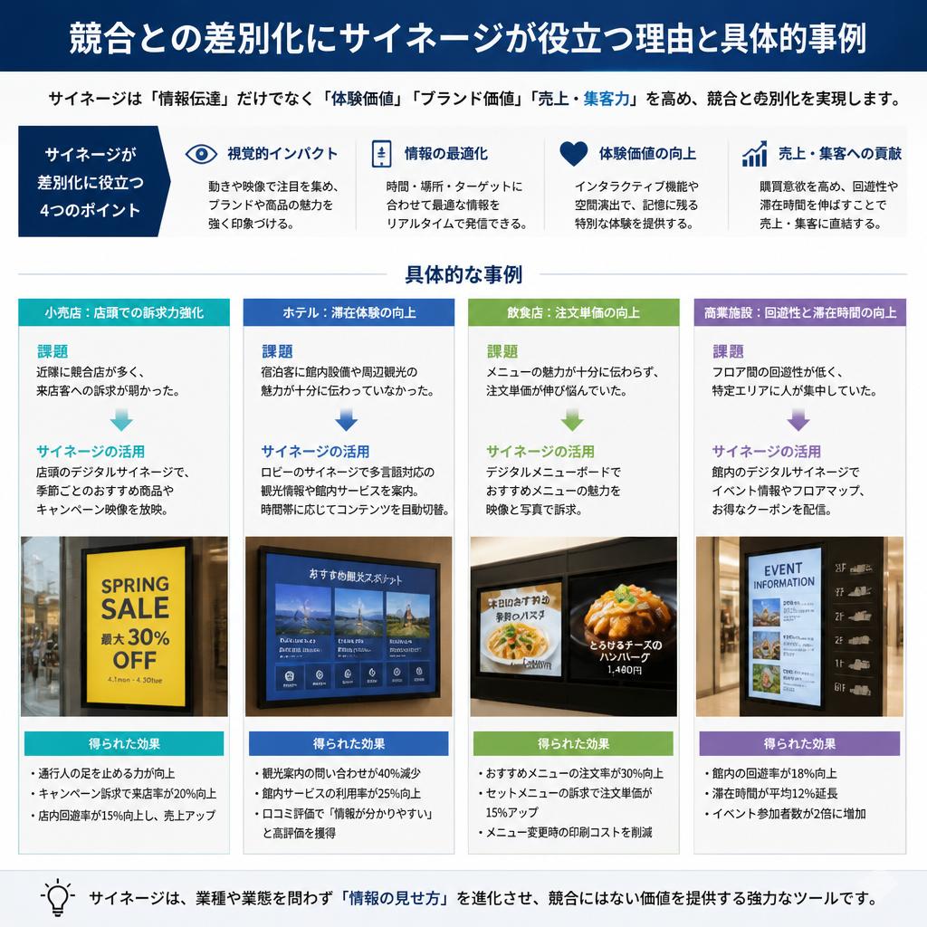 4. 他ホテルとの差別化を図る