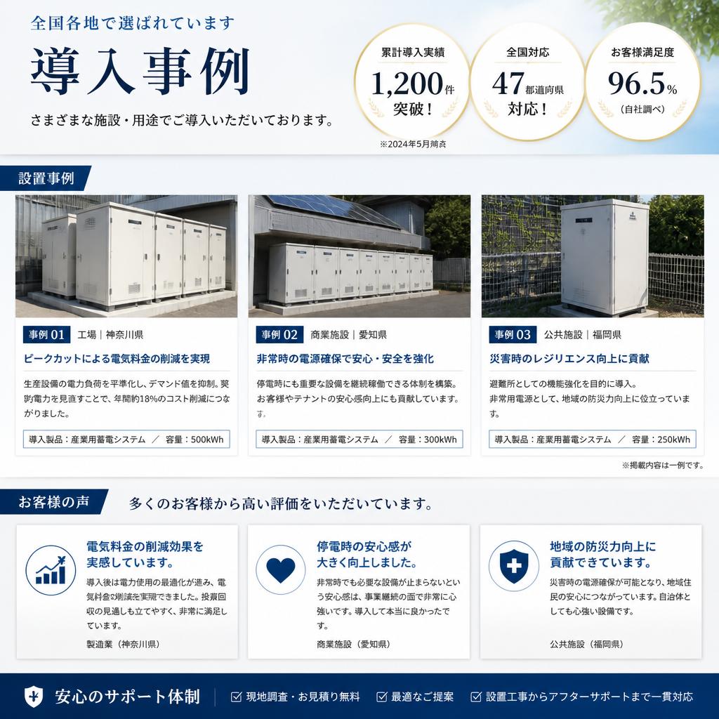 4. 施工実績とお客様の声