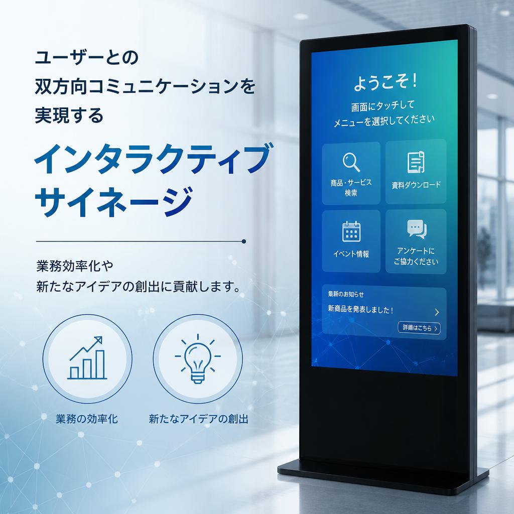 インタラクティブサイネージの可能性