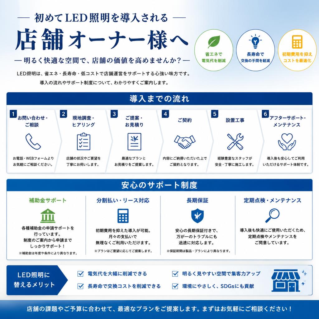 初めての方でも安心