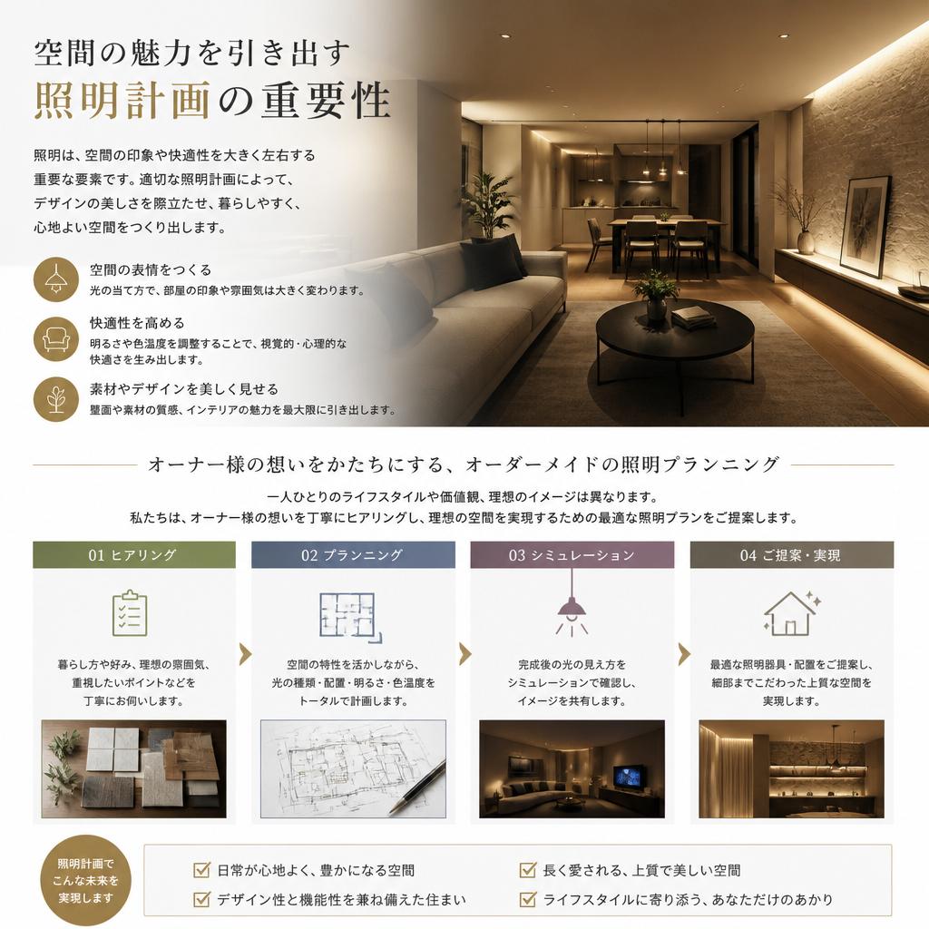 2. 照明計画の重要性
