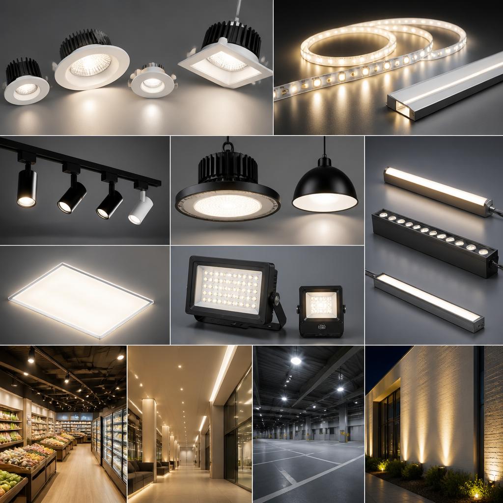 2. HUDDLEの多彩なLED製品