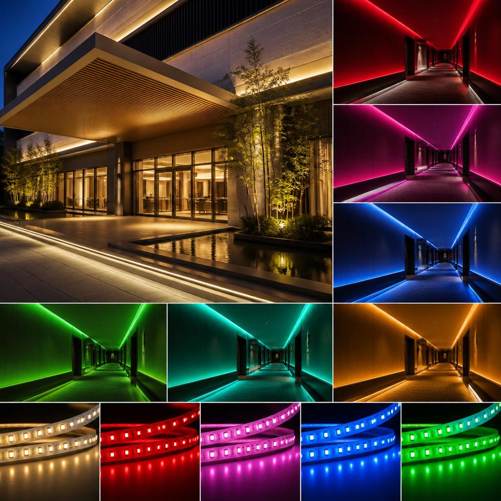 関西のホテルオーナー様！HUDDLEは多彩なカラーLED照明をご用意しています。