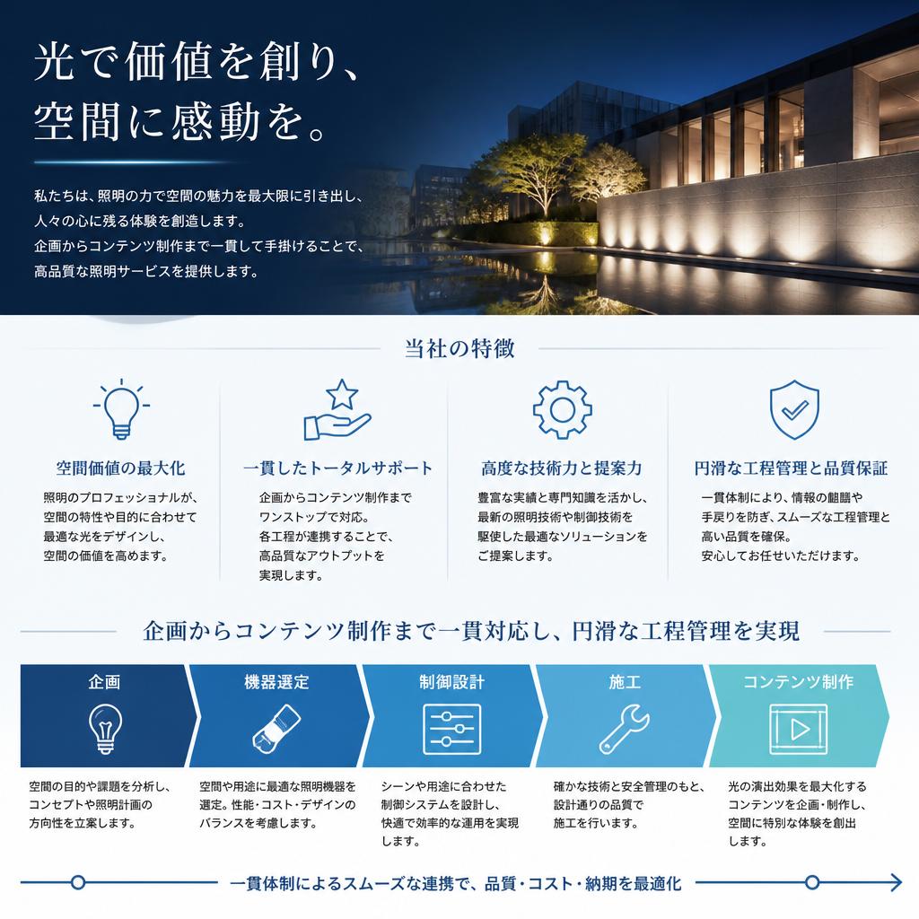 システム設計から施工までのワンストップサービス