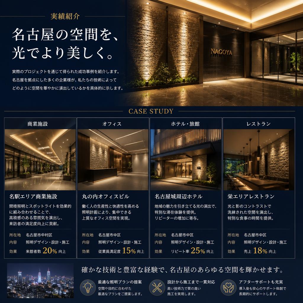 3. 演出技術の実績: 名古屋の成功事例