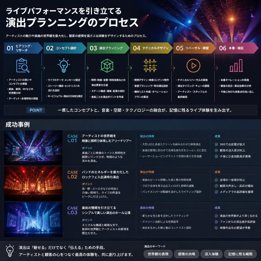演出プランニングの重要性