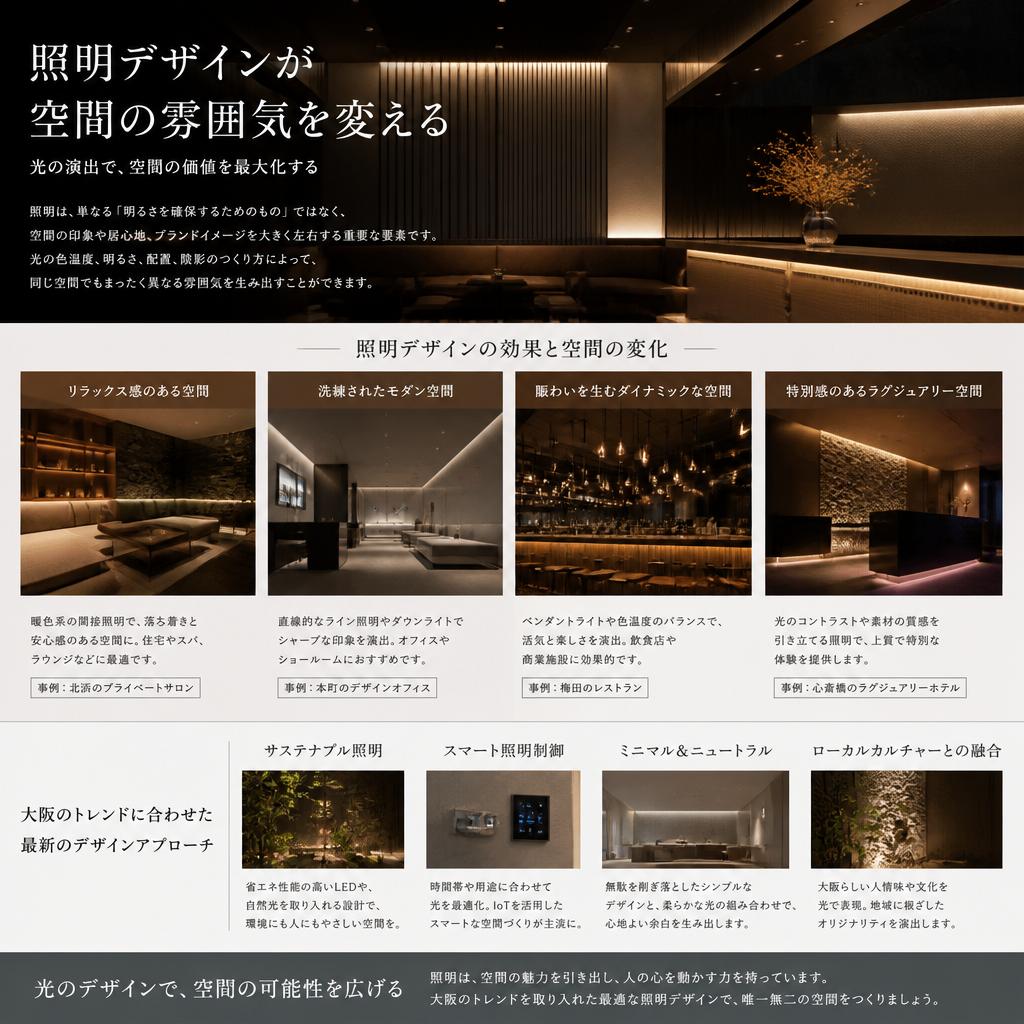 2. 照明デザインと空間の関係