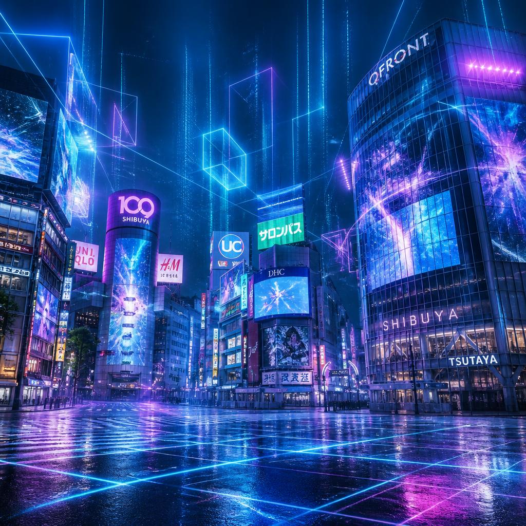 渋谷の街を彩る、未来のデジタル表現を！