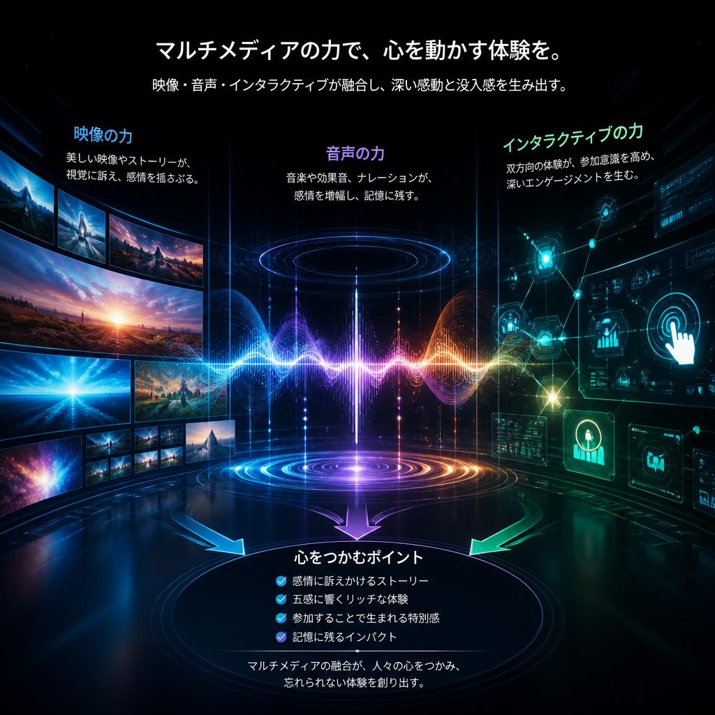 マルチメディアの力