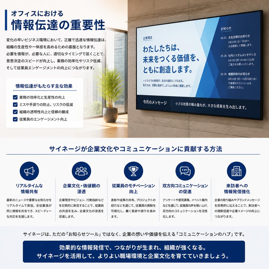 2. サイネージシステムの役割