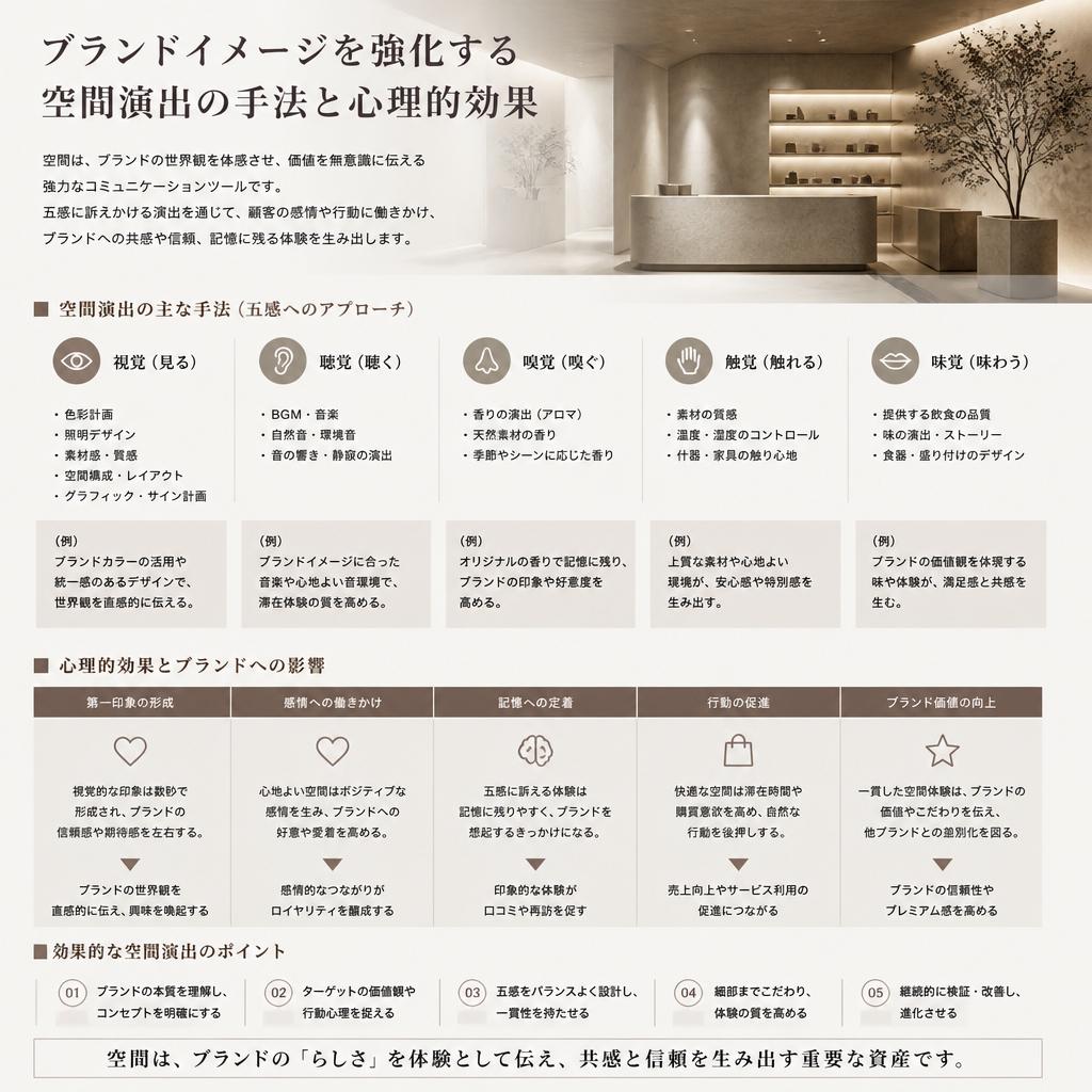 5. 空間演出の重要性
