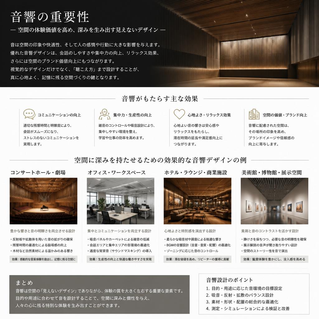 4. 音響で作り出す臨場感