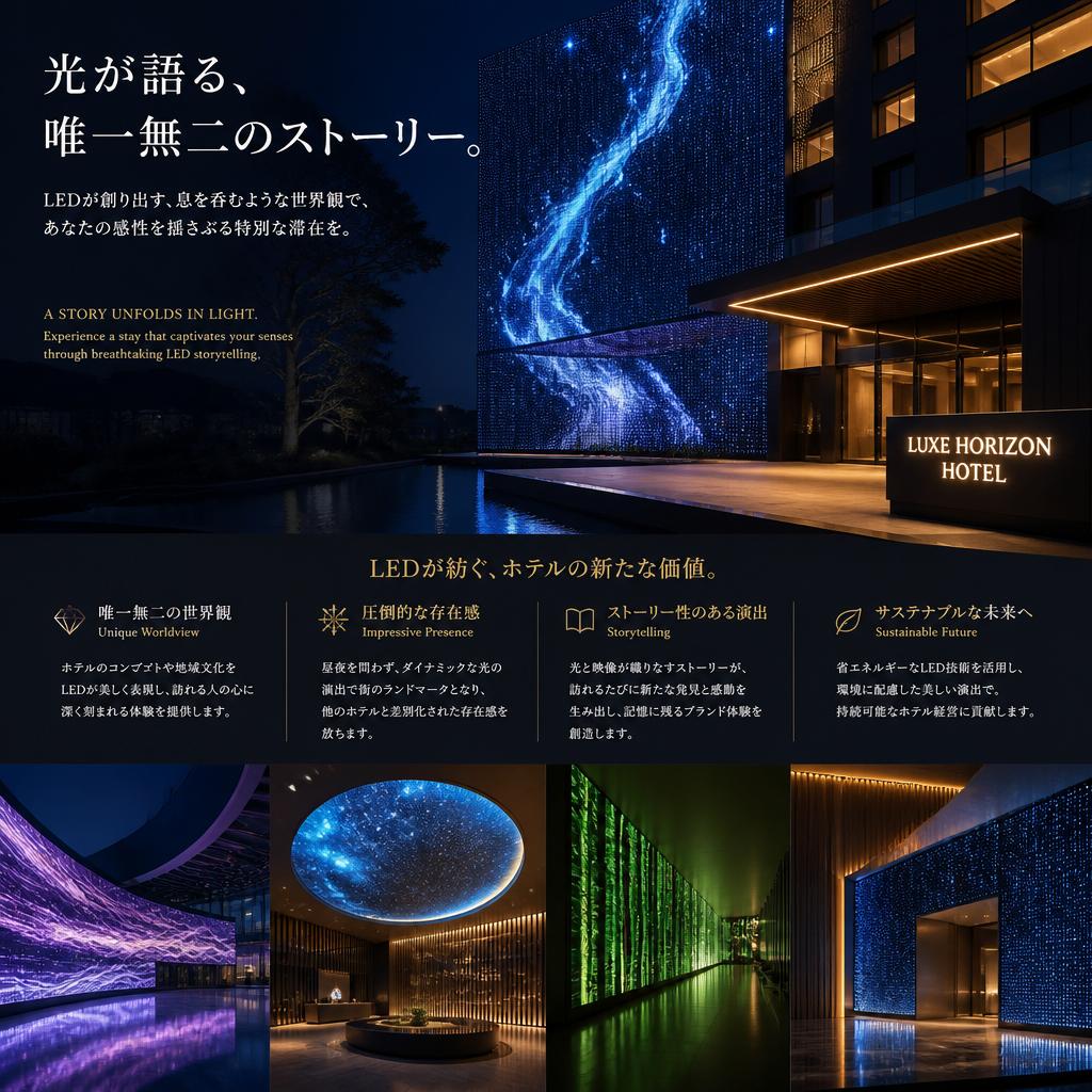 プロモーション戦略としてのLED演出