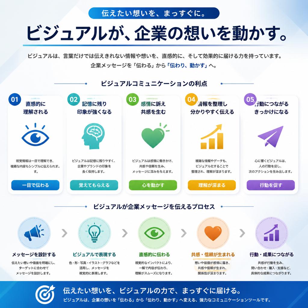 ビジュアルコミュニケーションの重要性