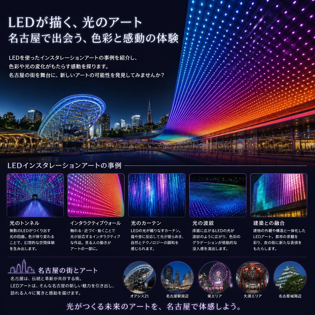 インスタレーションアートで生まれる感動