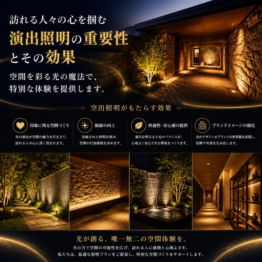演出照明の力