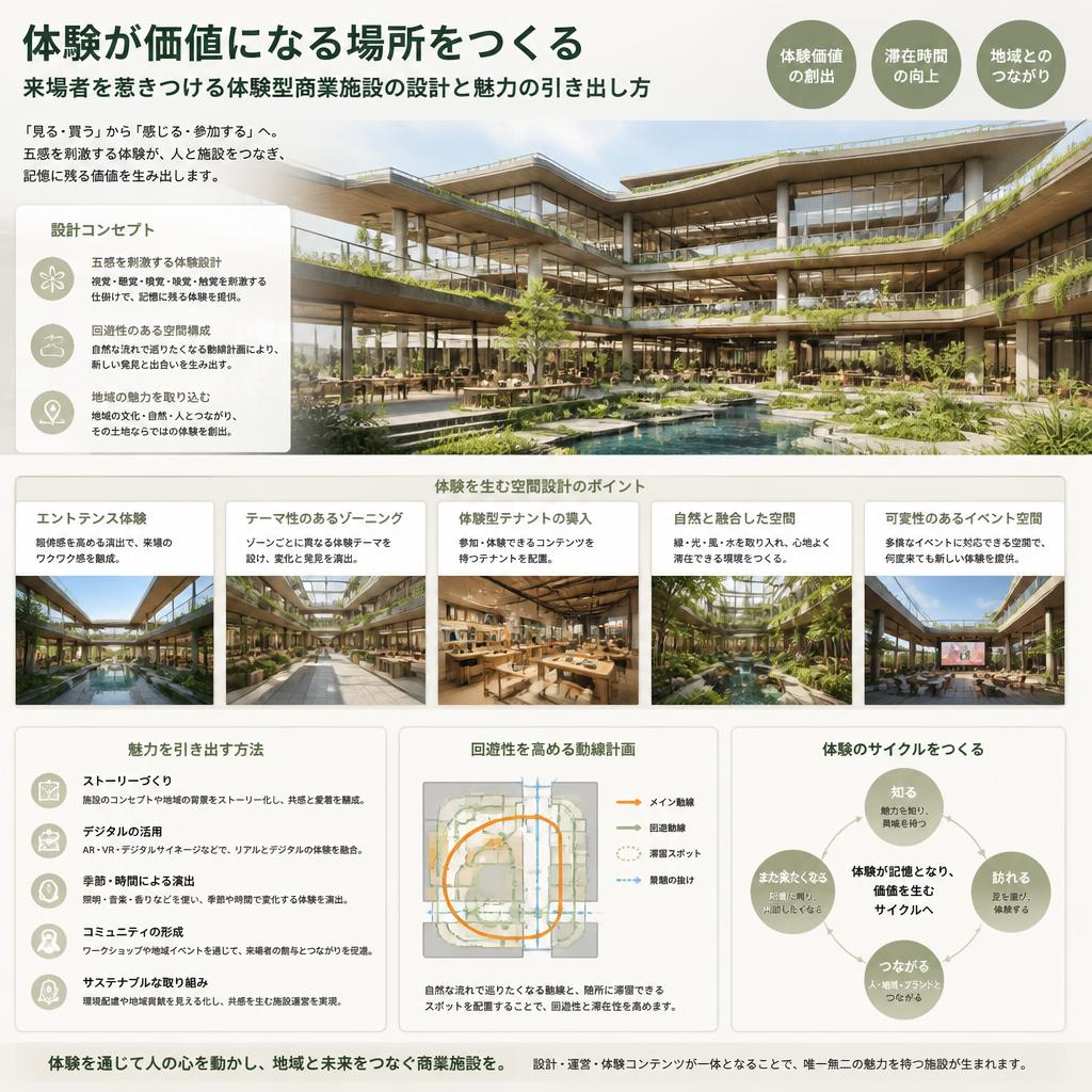 体験型商業施設の実現